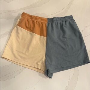 Color Block Women's Lounge Shorts